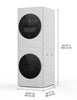 Whirlpool 3.2 Cu. Ft. Washer and Electric 4.3 Cu. Ft. Dryer - White - YWFH5424SW | Laveuse de 3,2 pi3 et sécheuse électrique de 4,3 pi3 de Whirlpool - blanches - YWFH5424SW