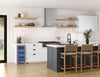 Brisas by Zephyr 30" Curved Glass Range Hood - Stainless Steel - BMI-E30DG | Hotte de cuisinière courbée Brisas par Zephyr de 30 po en verre - acier inoxydable - BMI-E30DG | BMIE30DG