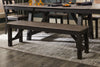 Zao Dining Bench, Melamine, 60"W - Brown | Banc de salle à manger Zao de 60 po (L) en mélamine - brun