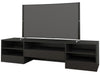 Nordika Rustik 72\" TV Stand - Black