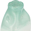 Aqua Haze 10" Glass Bottle Vase|Vase en forme de bouteille en verre brume turquoise|14710GVS