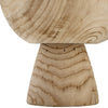 Brown 8" Paulownia Wood Bowl|Bol en bois brun de 8 po|17377NBW