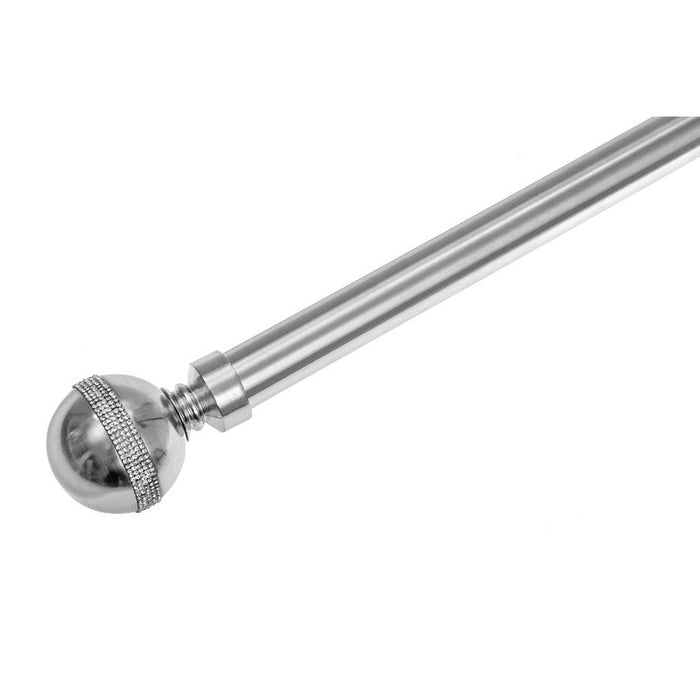 25/28mm Drape Pole Set Spark - Nickel