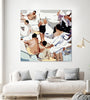"Tammy & Greg's Pool Party" Giant Art 72x72 Wall Art