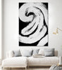 "Loosely Intertwined Ii" Giant Art 72x48 Wall Art