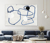 "Midblue I" Giant Art 72x48 Wall Art