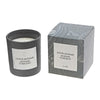 7 Oz Luxe Scented Candle in Gift Box Silver Mohair - Set of 2