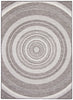 Neisha Modern Grey Rug 5'3" X 7'3" Area Rug