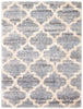 Dimity Grey/Light Blue Area Rug - 7'10" x 10'2"