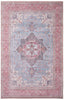 Ophelia Blue Rug 7'10" X 10'0" Area Rug