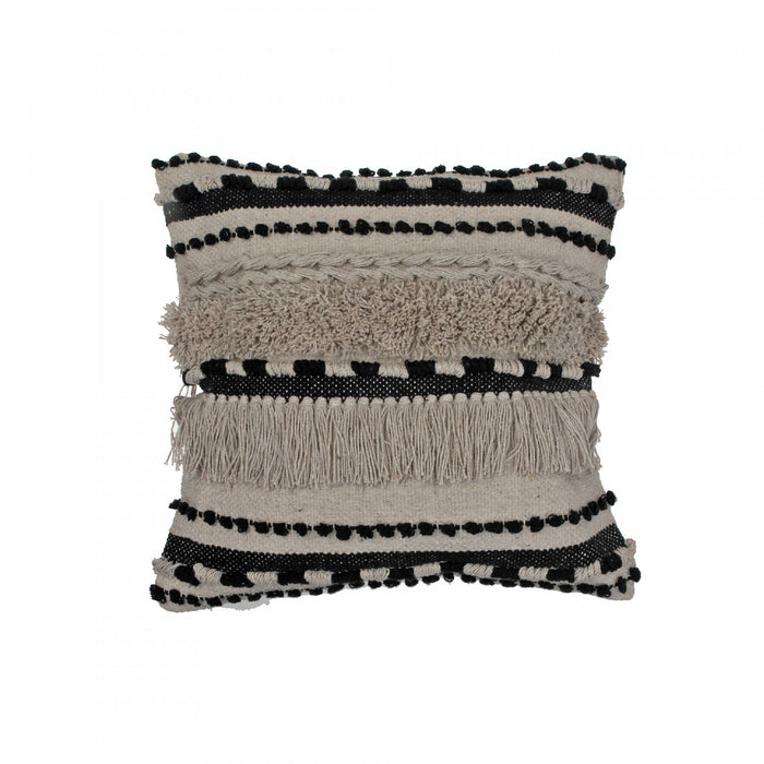Cotton Handwoven Cushion Tousle - Set of 2 Cushions
