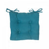 Chair Pad 18" x 18" Teal-Set of 2 Chair pad|Coussin de chaise 18 po x 18 po bleu sarcelle - ensemble de 2 coussins de chaise