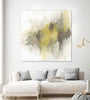"Saffron Abstract I" Giant Art 72x72 Wall Art