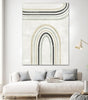 "Modern Arc In Color Iii" Giant Art 72x54 Wall Art