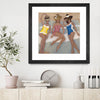 "The Orange County Club.tif" Matted and Framed Black 30x30 Wall Art