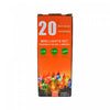 20 Lt Indoor Mini Light Set Multi Bulbs - Set of 2 Christmas Lights|Jeu de 20 petites lumières pour l’intérieur avec ampoules multicolores - ensemble de 2 jeux de lumières de Noël