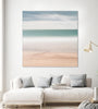 "Beach, Sea, Sky" Giant Art 54x54 Wall Art