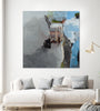 "Living On The Edge" Giant Art 72x72 Wall Art