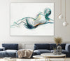 "Lets Have A Talk Iv" Giant Art 72x54 Wall Art