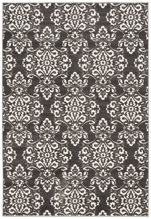 Caledonia Grey 6'7\" x 9'6\" Area Rug