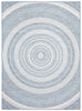 Neisha Modern Blue Rug 5'3" X 7'3" Area Rug
