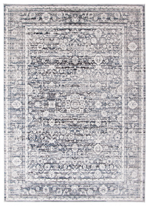 Shaleigh Cream, Grey Rug 8'0\" X 10'0\" Area Rug