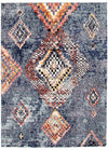 Makondo Mosaique Blue Area Rug - 5'3\" x 7'3\"