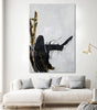 "Lever Down" Giant Art 84x54 Wall Art