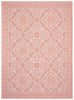 Neisha Traditional Coral Rug 6'7" X 9'6" Area Rug