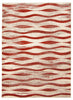 Arusha Ivory / Red 3'11" x 5'7" Area Rug