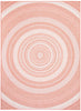 Neisha Modern Coral Rug 5'3" X 7'3" Area Rug