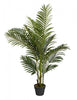 Artificial 43" Areca Palm In Black Pot 
