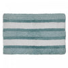 Microfibre Striped Bathmat Blue 20 x 32|Tapis de salle de bain rayé en microfibre bleue 20 x 32