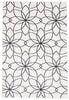 Terali Ivory Machine Washable Area Rug - 5'0" x 7'0"