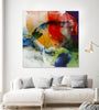 "Vibrant Terrain I" Giant Art 54x54 Wall Art