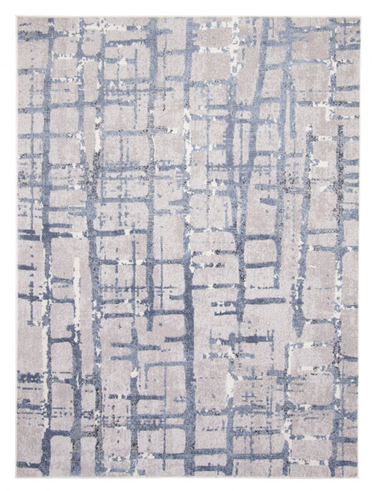 Jewel Light Blue Area Rug - 3'11\" X 5'7\" 