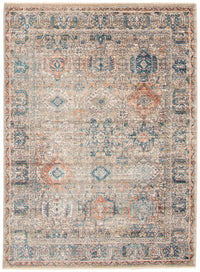 Bolivar Yalameh Blue -Grey Area Rug - 5'3