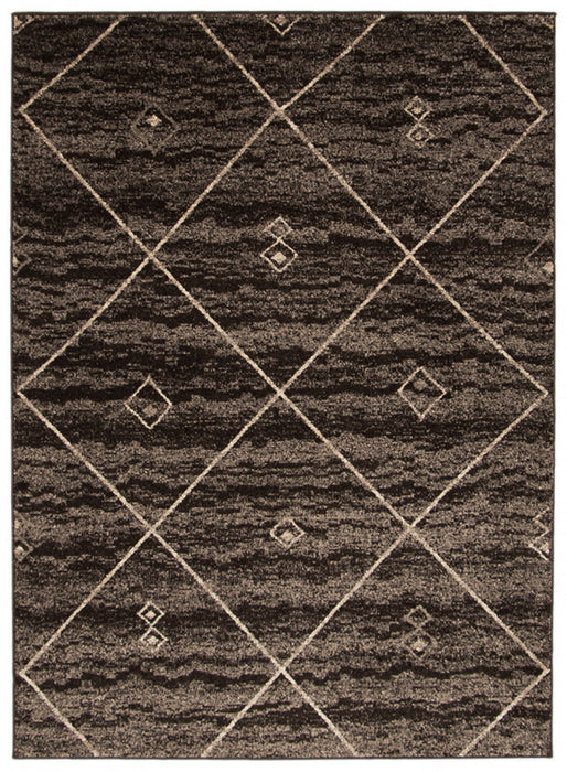 Grande Brown/Ivory 3'11\" X 5'7\" Area Rug