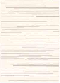 Faith Cream-Silver Area Rug - 5'3