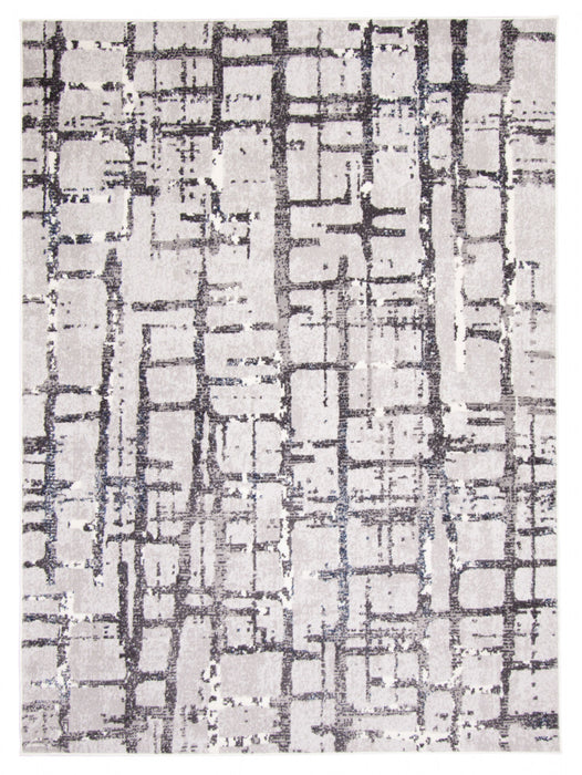 Jewel Grey Area Rug - 3'11\" X 5'7\" 