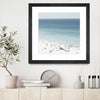 "Sesimbra Ii" Matted and Framed Black 36x36 Wall Art