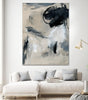 "Scribble Abstract I" Giant Art 72x54 Wall Art