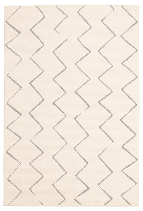 Kimi Ivory 4'7\" x 6'7\" Area Rug