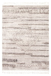 Vera Aztec Ivory/Grey Area Rug - 5'2\" x 7'5\"