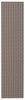 Bellezza Black 2'2" x 18'0" Area Rug