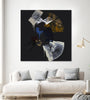 "Luxurious Candor" Giant Art 54x54 Wall Art