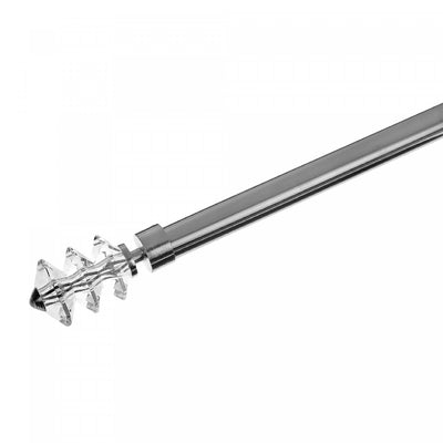 25/28mm Drape Pole Set Paragon - Nickel|Ensemble de tringles à rideaux Paragon de 25 à 28 mm - couleur nickel