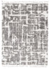 Helma Urban Cream, Dark Grey Shag 6'7" X 9'6" Area Rug