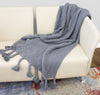 Amora Throw 50x60\" Charcoal 