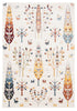 Pine Ivory Machine Washable Area Rug - 5'0" x 7'0"